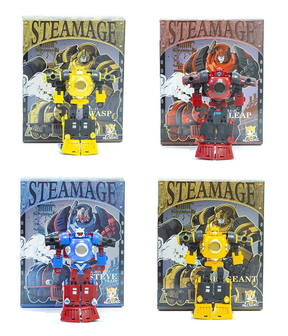 Dr. WU&Mechanic Toys SA-01 wasp SA-02 Leap SA-01T Steve SA-01B