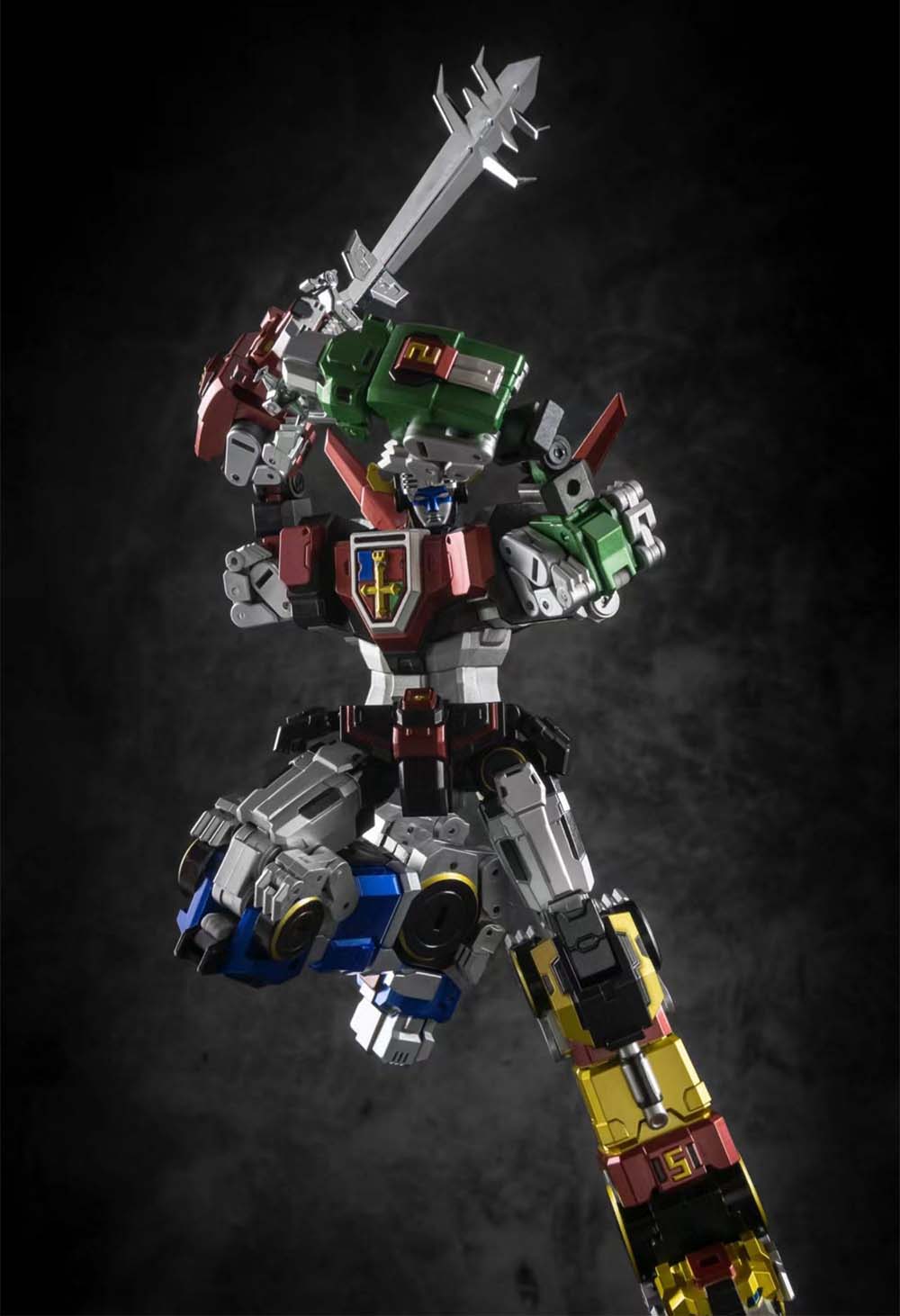 Lucky Cat Micro Cosmos MC-01S Elvis Voltron GoLion Set 5 metal