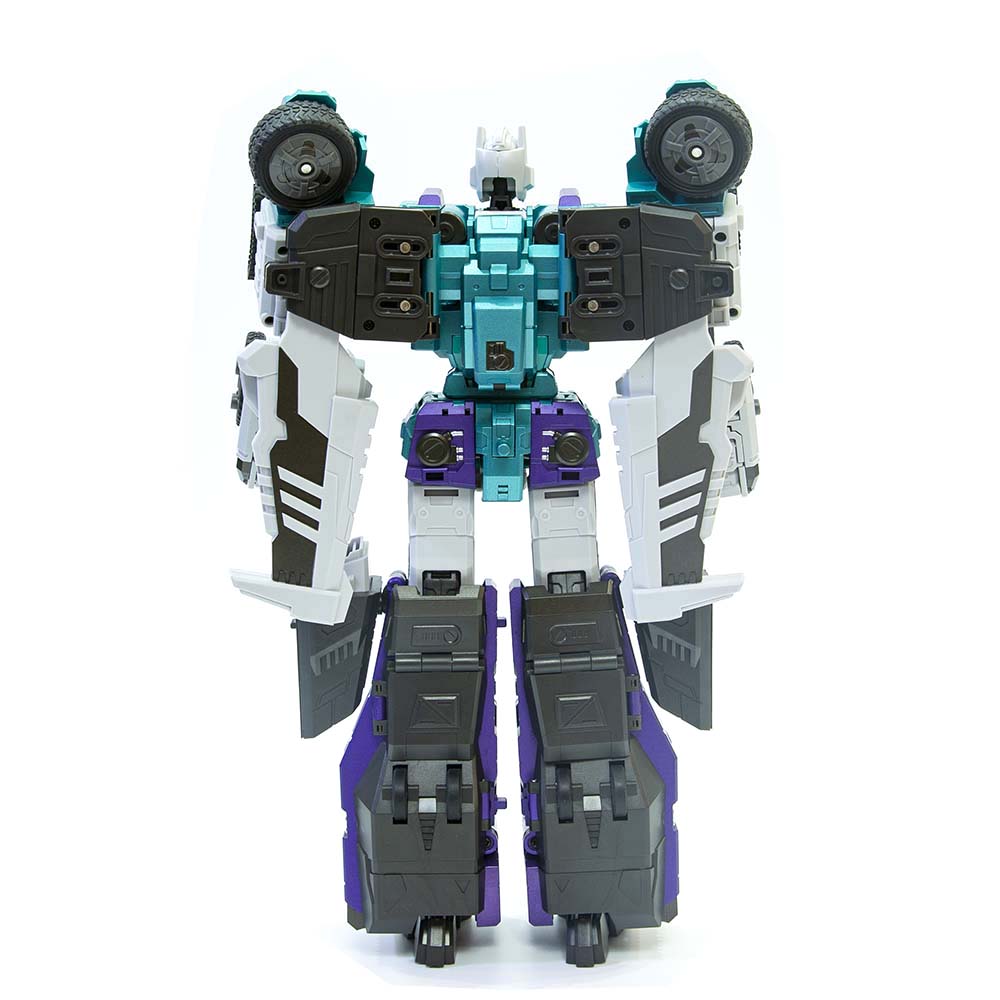 New G-creation GDW-03 Sixshot Fuuma Metallic version Action figure