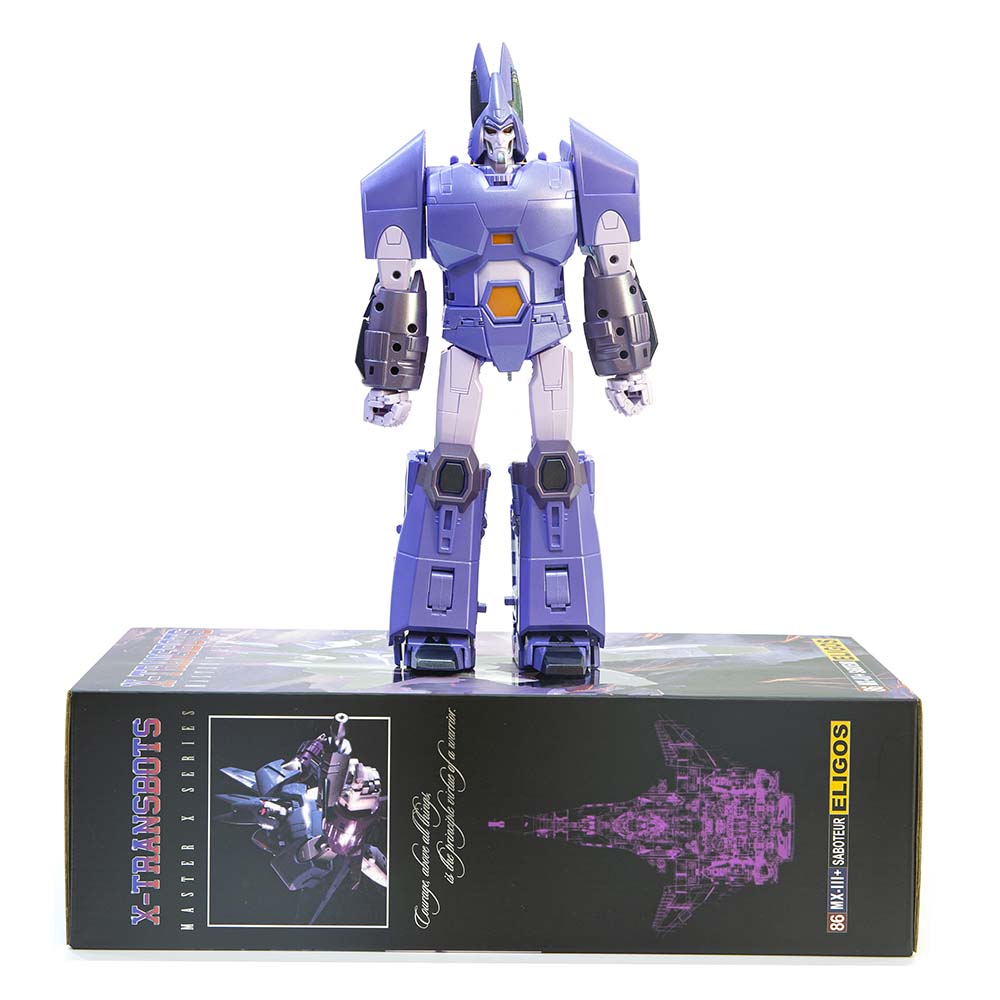 X-Transbots MX-3+ MX-III+ SABOTEUR ELIGOS Cyclonus Metallic Ver