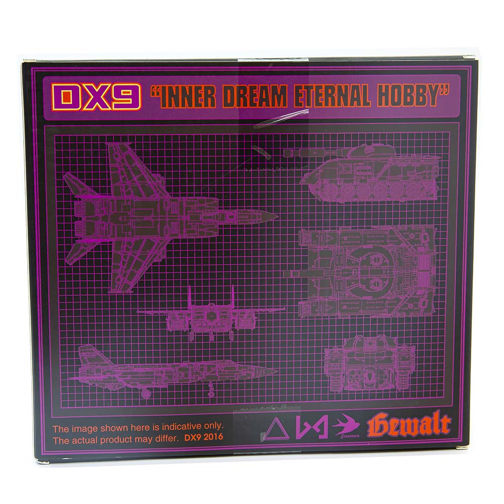 New Transformation Toy DX9 D08 Gewalt Bliztwing MP Scale Action