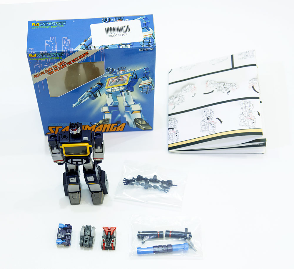 New Newage toy NA H21 Scaramanga Soundwave G1 Version Action
