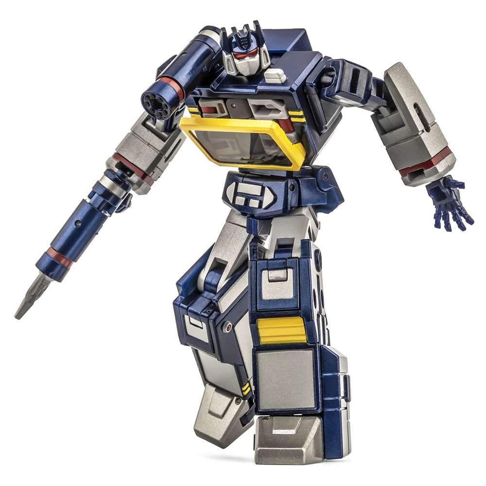 Newage NA H21 G1 Scaramanga Soundwave mini G1 Action Figure