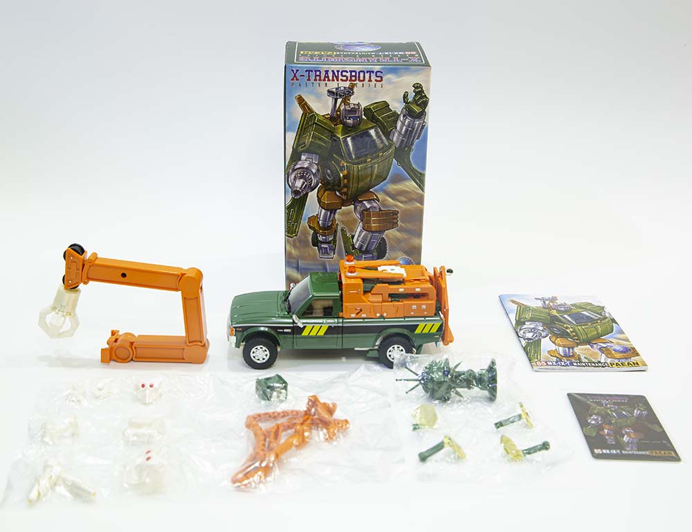 New X-Transbots MX-9T MX9T Paean Hoist Cartoon Version G1 TF