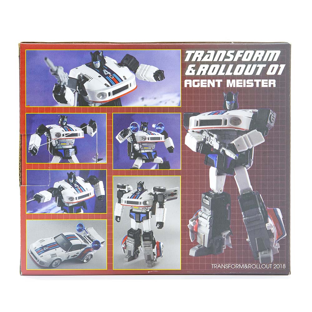 New Transform and Rollout TR-01 Agent Meister Jazz G1