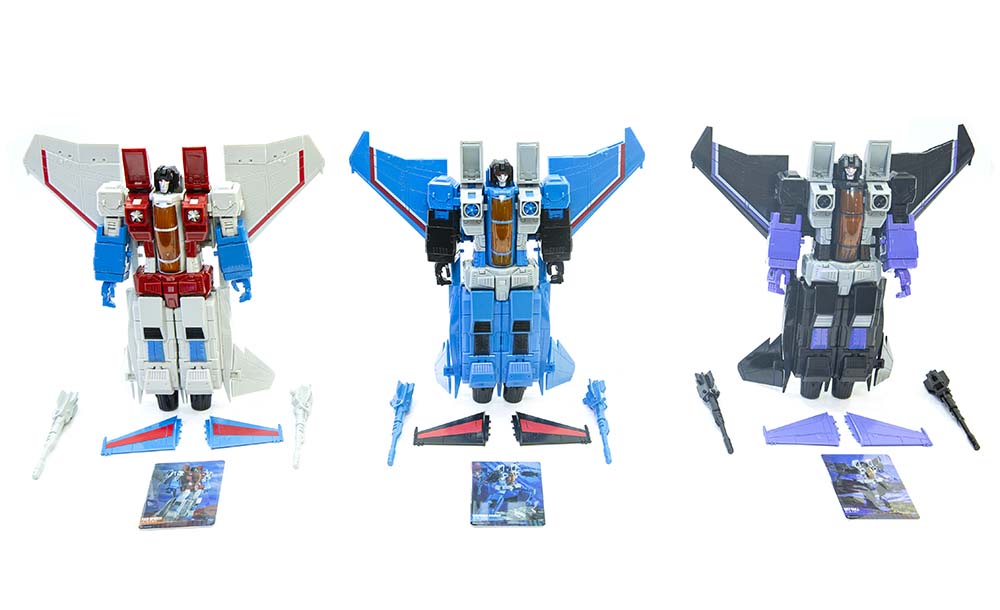  プレデター Zeta TOYS EX-15 Starscream EX-16 Thundercracker EX-17 Skywarp MP