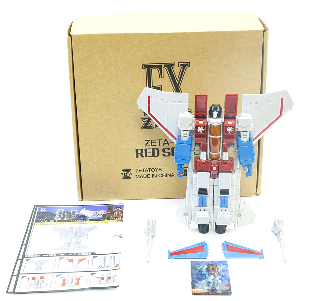 Zeta TOYS EX-15 Starscream EX-16 Thundercracker EX-17 Skywarp MP