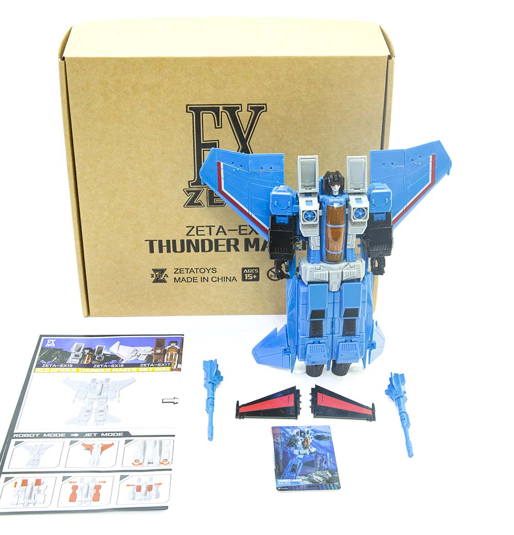 Zeta TOYS EX-15 Starscream EX-16 Thundercracker EX-17 Skywarp MP