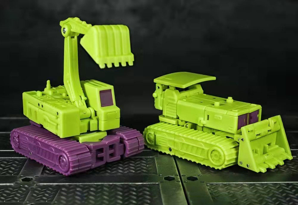 Magic Square toys Devastator MS-B41 EXCAVATOR MS-B42
