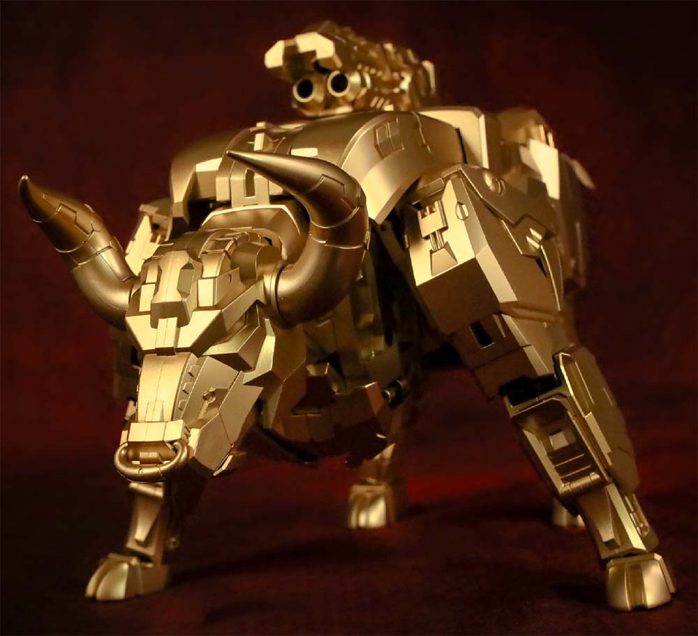 New Cang Toys Chiyou CT-02SP Landbull Golden Limited Ver