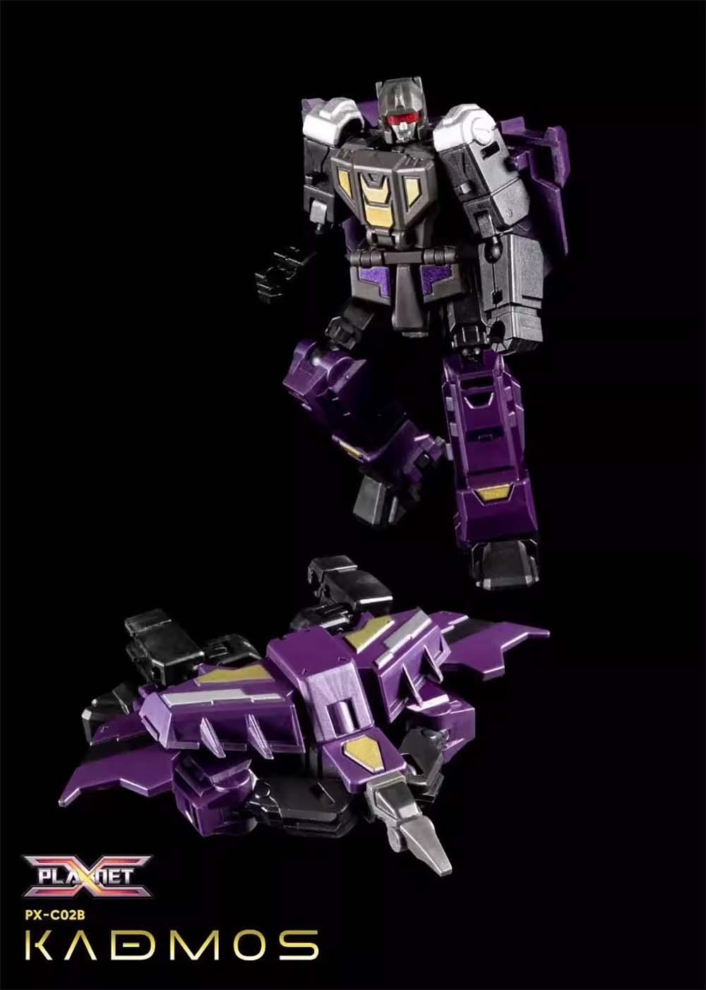 Planet X PX-C02B Kadmos IDW Star Saber Dark version Action figure