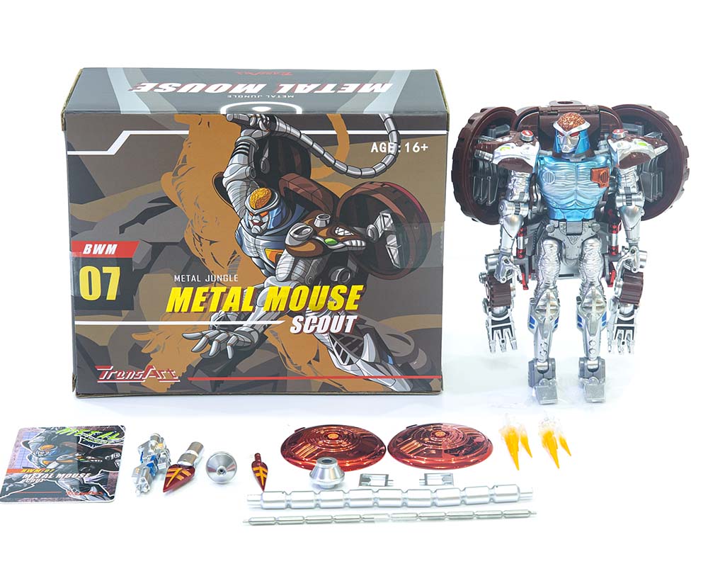 TransArt Toys TA BWM-07 BWM07 Metal Mouse Rattrap Beast Wars