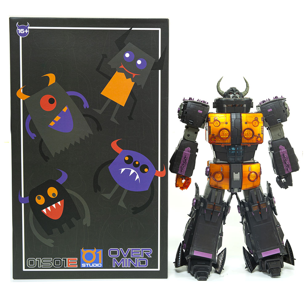 01-Studio 01S01E Overmind Cybertron Cell Unicron Black