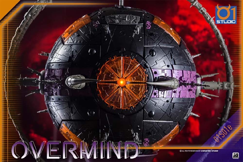 01-Studio 01S01E Overmind Cybertron Cell Unicron Black