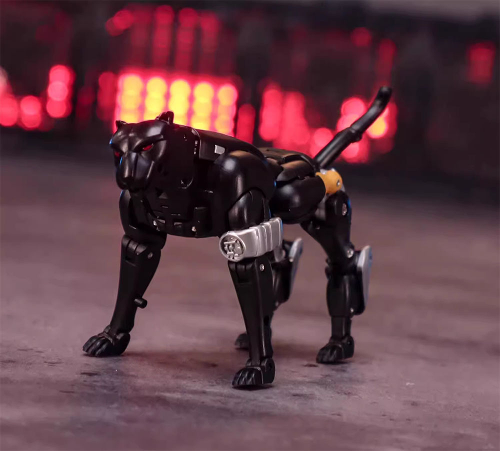 Robot Toys RT-03& RT-03B Working Leopard Cheetor Set Action