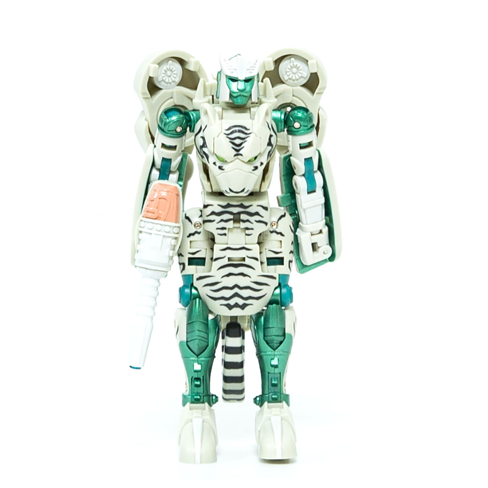 ROBOTtoys RT-04 Tigatron ZHOU HU Beast Wars White Tiger Warrior