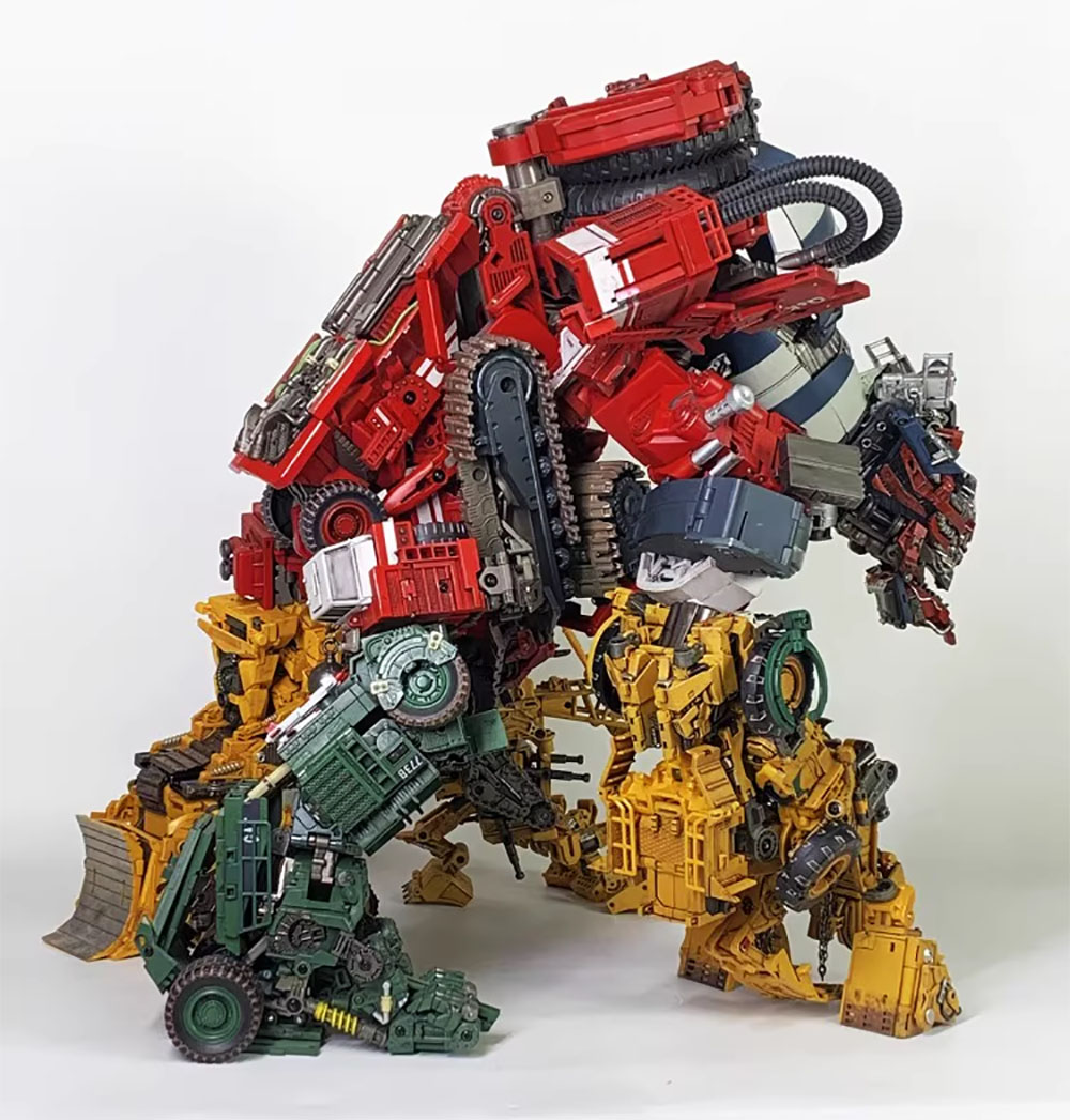 Devil Saviour Devastator Troublemaker DX Combiner Set of 8 G1