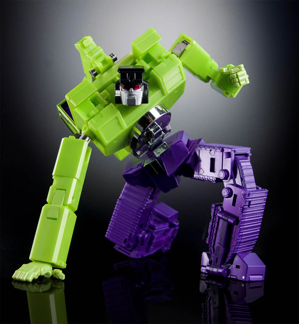 X-Transbots MX-XLIV MX-44 Gravedigger G1 Devastator Scavenger