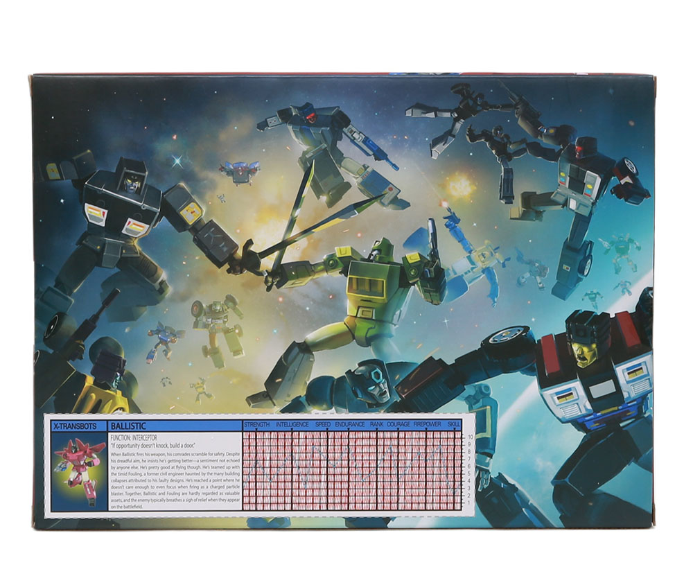 X-Transbots Misfire MX-61 MX-61T Youth Version G1 Ballistic Action